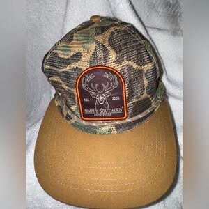 Simply Southern Camouflage and Tan Hat